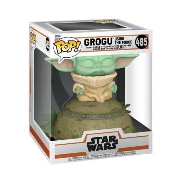 Figura Mandalorian Grogu Using the Force Star Wars FUNKO 0