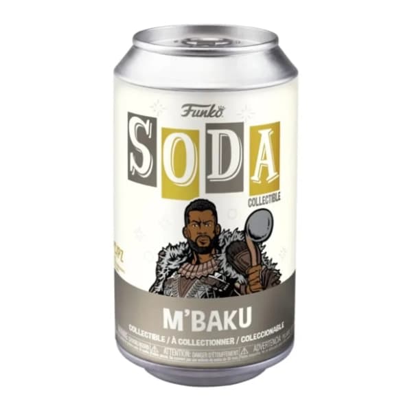 Figura soda M'Baku Black Panther FUNKO 0