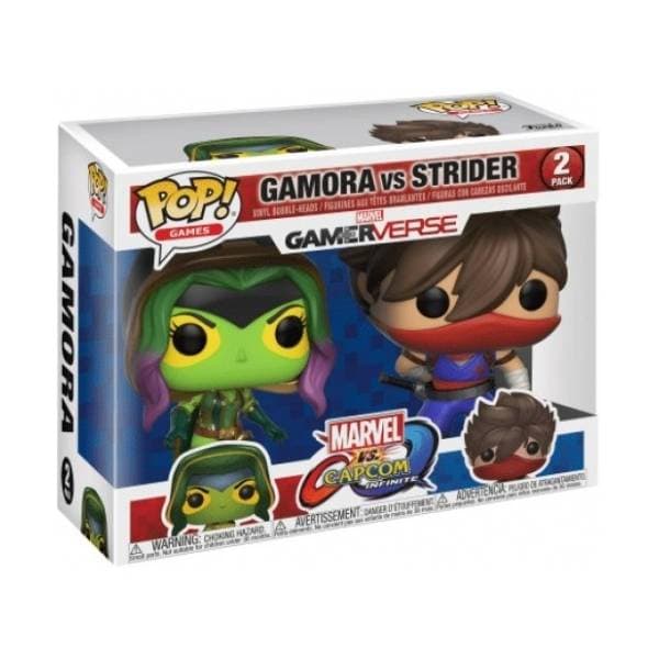 Figure Gamora vs Strider Marvel vs Capcom FUNKO 0