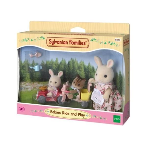 Figurice Babies ride and play SYLVANIAN 0