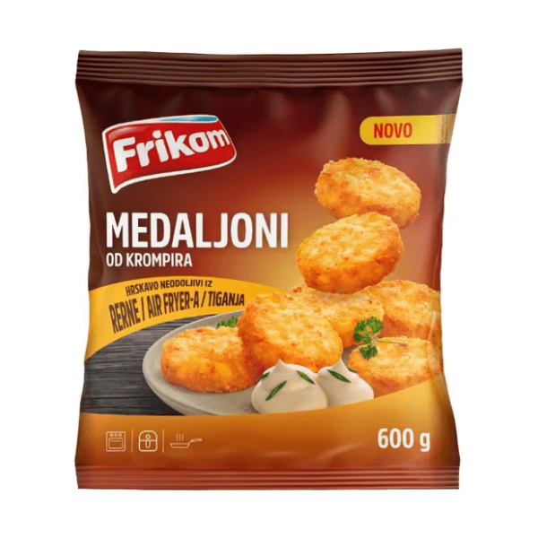 FRIKOM Medaljoni od krompira 600g 0