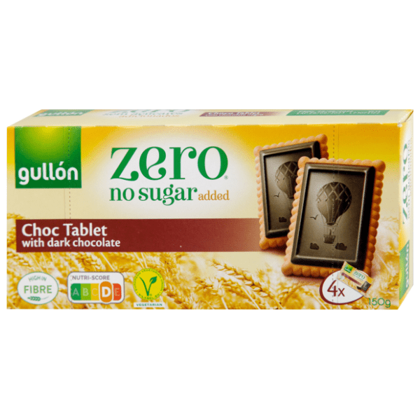 GULLON keks preliven crnom čokoladom 150g 0