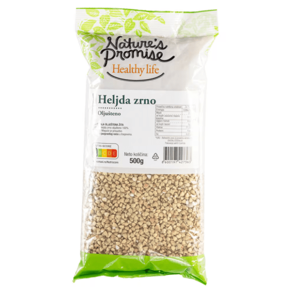 Heljda zrno oljušteno NATURE'S PROMISE 500g 0