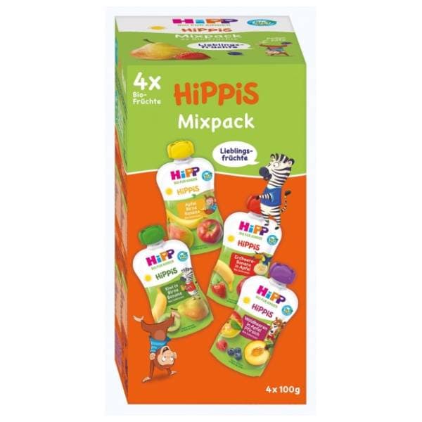 HIPP kašica mixpack voćna zabava 4x100g 0