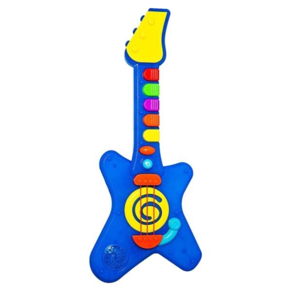 Igračka Gitara sa svetlom i zvukom plava INFUNBEBE 0