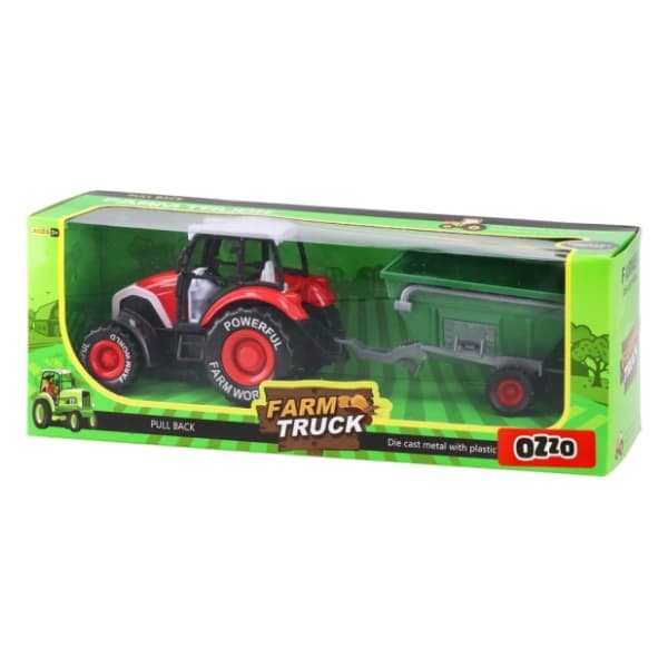 Igračka traktor GENERIKA crveni 0