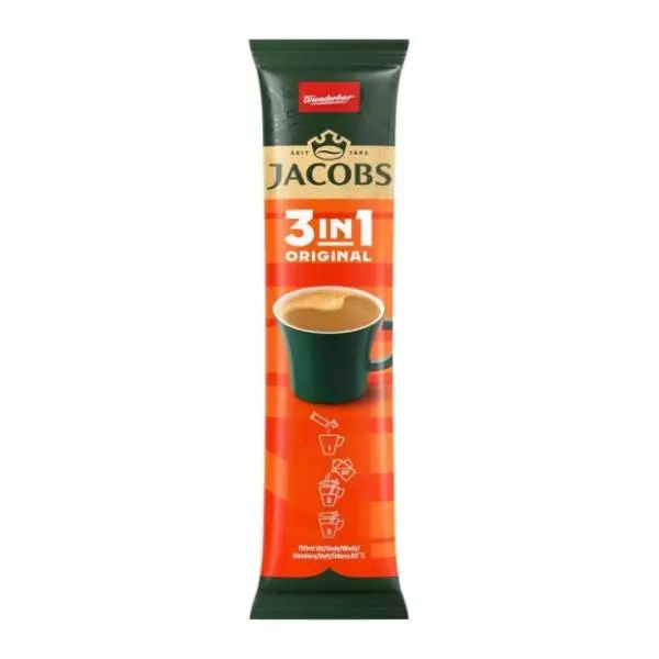 Instant kafa JACOBS 3u1 12,6g 0