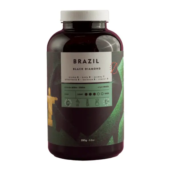 Kafa u zrnu KAFETERIJA Brazil black diamond 250g 0