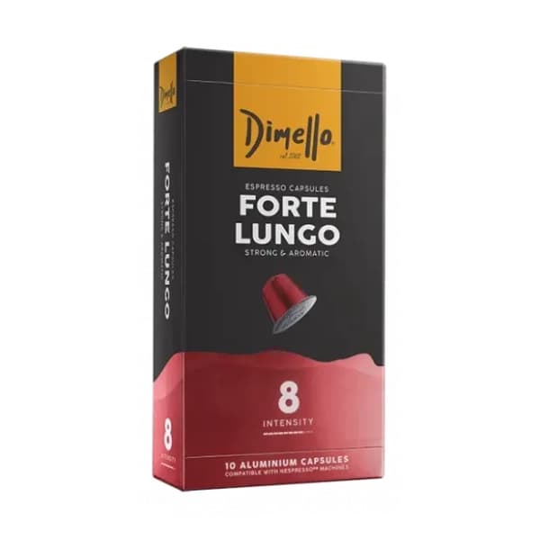 Kapsule DIMELLO Forte Lungo 10kom 0