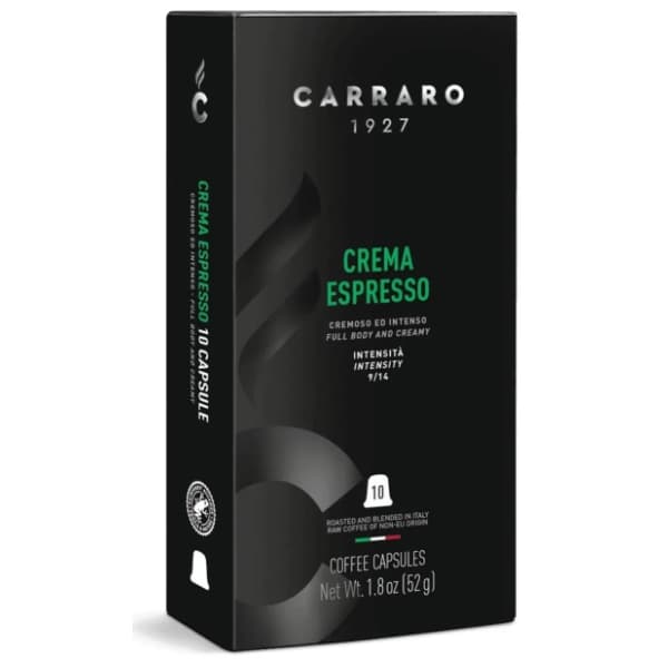 Kapsule za kafu CARRARO Crema espresso 10kom 52g 0