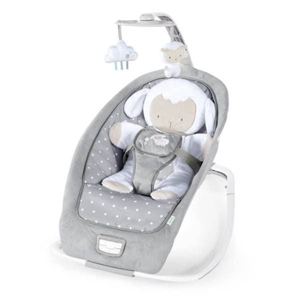 KIDS II ležaljka Ingenuity rocking seat cuddle lamb 0