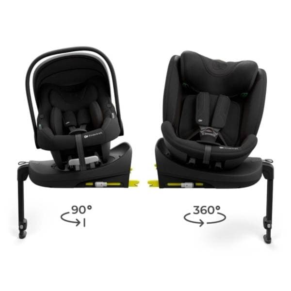 KINDERKRAFT auto sedište I-Lite I-Fix Endura Safe crno 1
