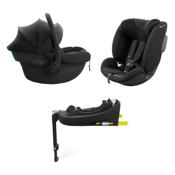 KINDERKRAFT auto sedište I-Lite I-Fix Endura Safe crno 2
