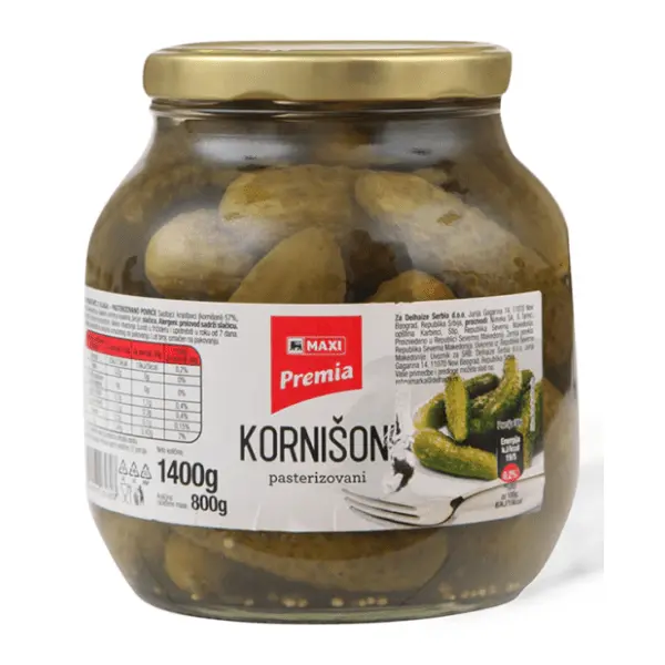 Kornišoni MAXI 1,4kg 0