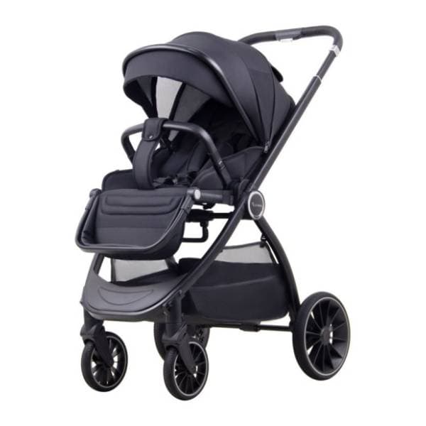 LA MAMA kolica za bebe 3 u 1 Trio crna 0