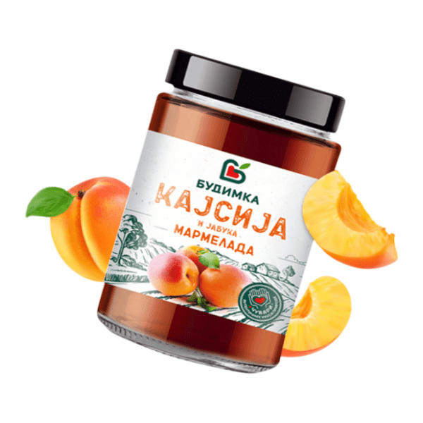 Marmelada BUDIMKA kajsija i jabuka 680g 0