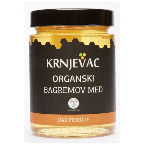 Med KRNJEVAC Bagremov organski 450g 0