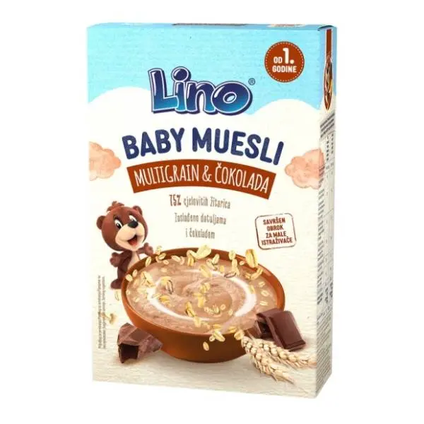 PODRAVKA Lino baby musli multigrain i čokolada 150g 0