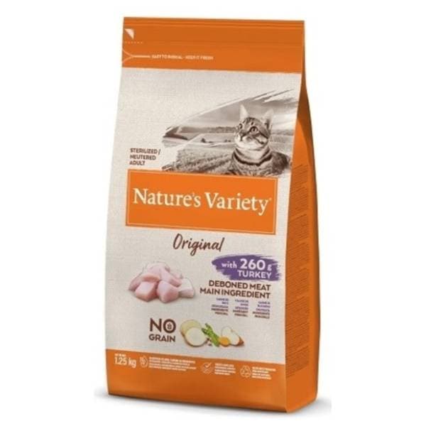 NATURES VARIETY Original hrana za mačke ćuretina 1,25kg 0