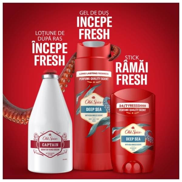 OLD SPICE set Deep sea (stik, gel za tuširanje i after shave) 0