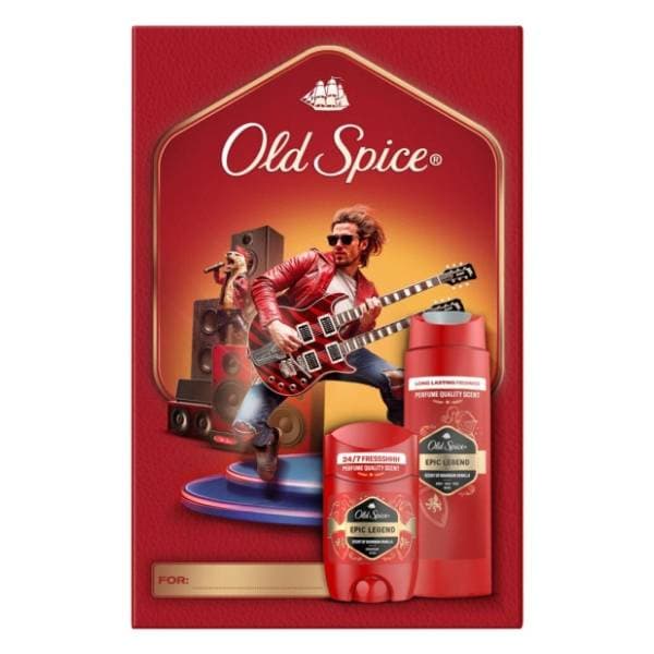 OLD SPICE set Music epic (dezodorans i stik) 0