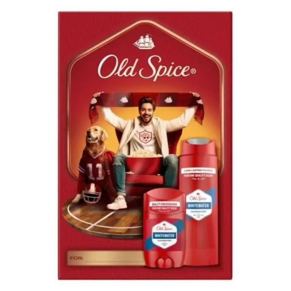 OLD SPICE set Whitewater (gel za tuširanje i roll on) 0