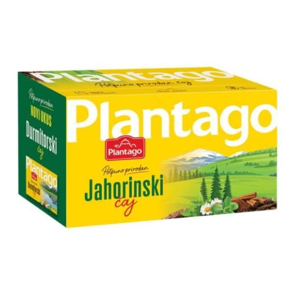 PLANTAGO čaj jahorinski 36g 0