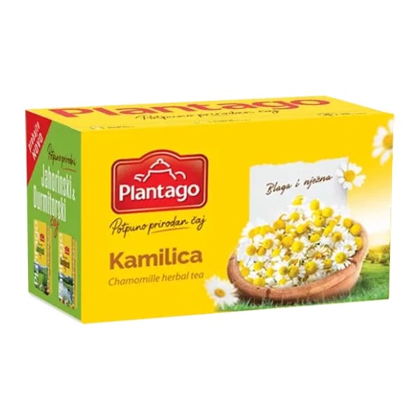 PLANTAGO čaj kamilica 26g 0