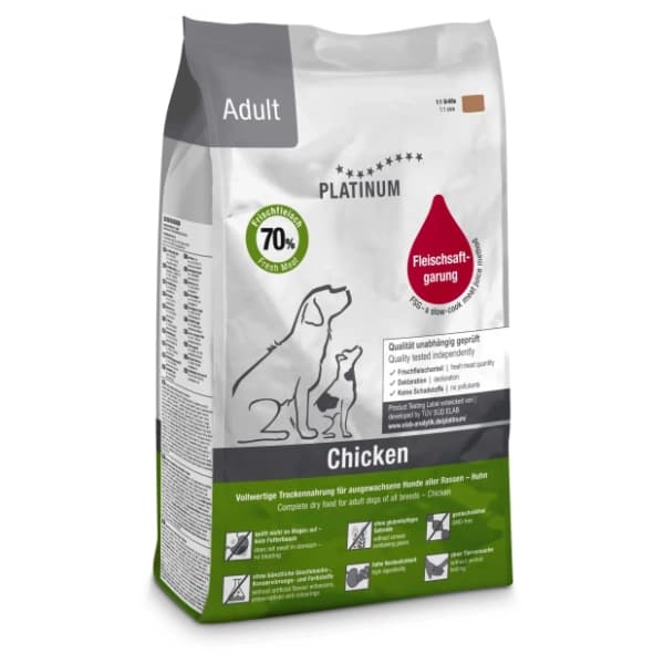 PLATINUM Adult hrana za pse piletina 1,5kg 0
