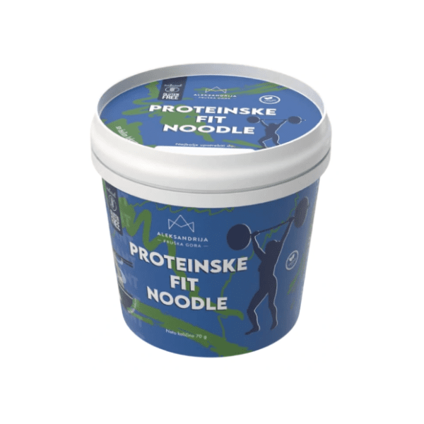 Proteinske nudle ALEKSANDRIJA sa belim lukom 70g 0