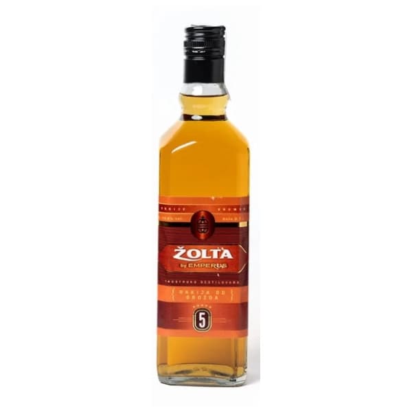 Rakija EMPERUS žolta 0,7l 0
