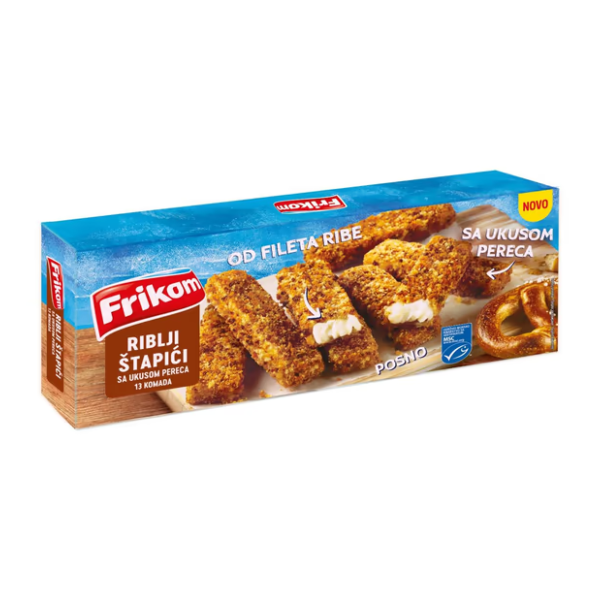 Riblji štapići FRIKOM sa perecama 364g 0