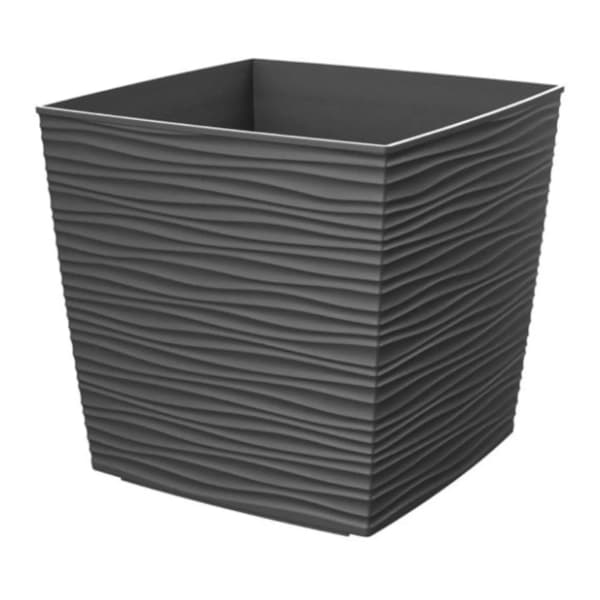 Saksija GARDINO Fines 20x20x17,3cm antracit 0