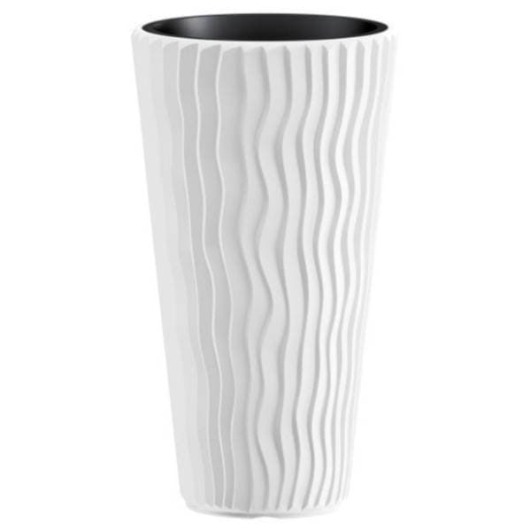Saksija PROSPERPLAST Sandy 40x71cm bela 0