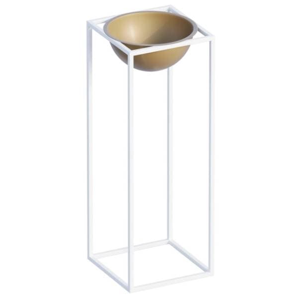 Saksija WALLXPERT Decorative pot 60cm belo-zlatna 0