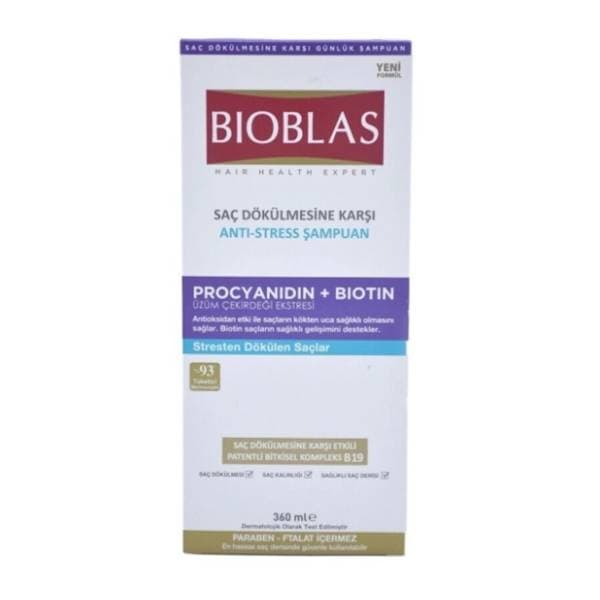 Šampon za kosu BIOBLAS Phitosterol i biotin protiv opadanja 360ml 0