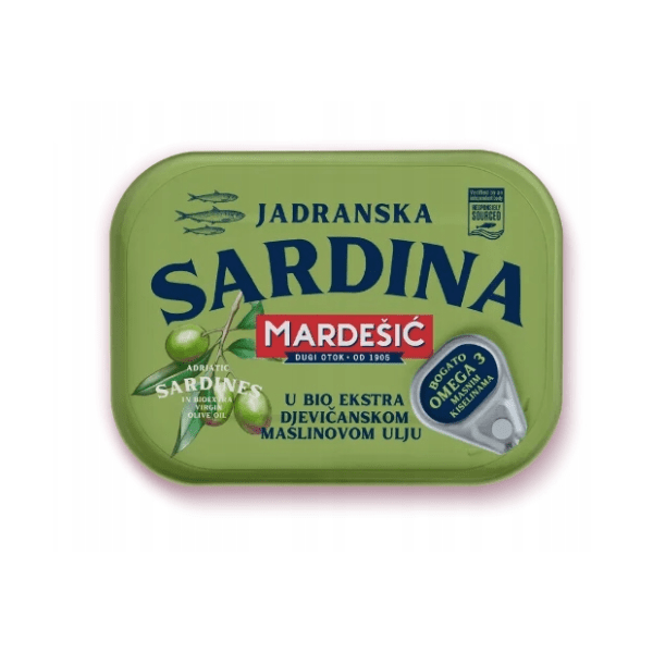 Sardina MARDEŠIĆ jadranska u maslinovom ulju 100g 0
