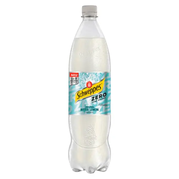 SCHWEPPES Bitter lemon zero 1,25l 0