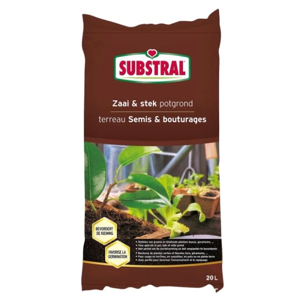 SUBSTRAL Bio za rasad i setvu 20l 0