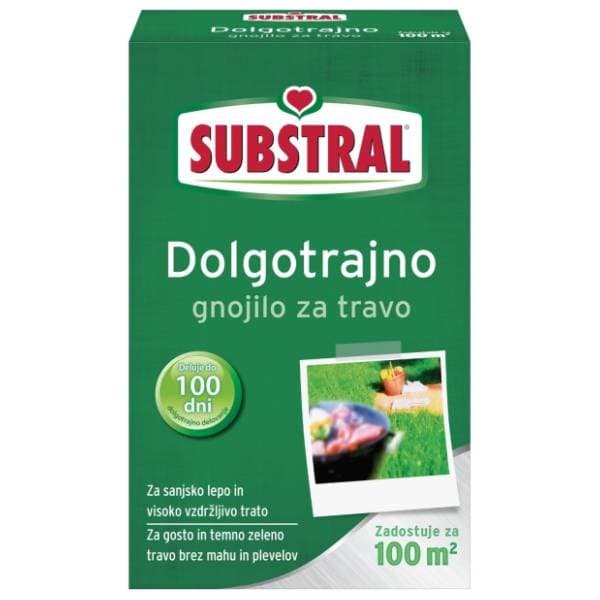 SUBSTRAL đubrivo za travu sa dugotrajnim delovanjem 2kg 0