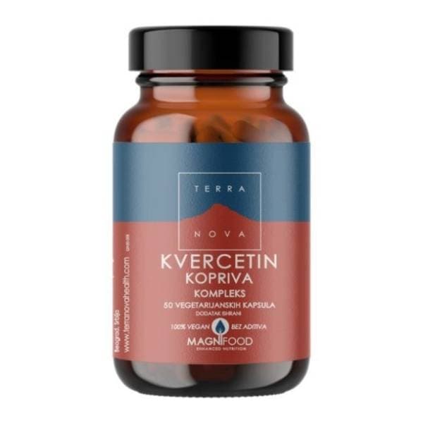 TERRANOVA Kvercetin kopriva kapsule 50kom 0