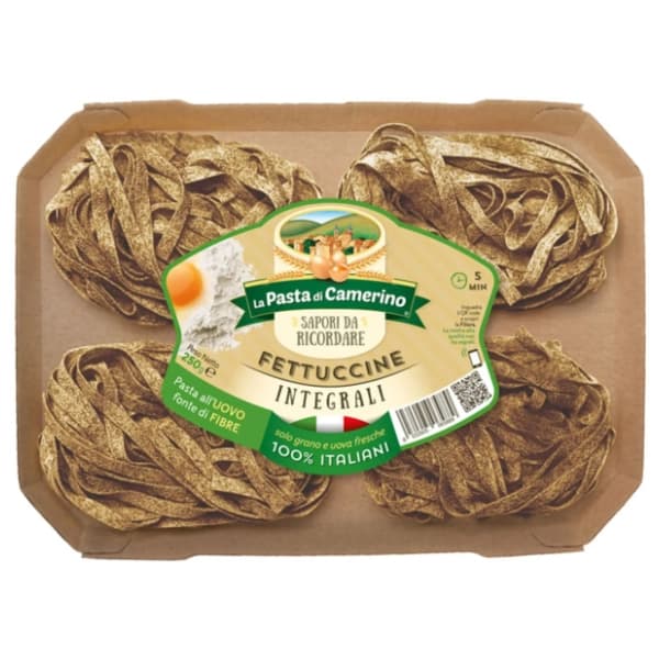 Testenina CAMERINO Fettuccine integralne 250g 0