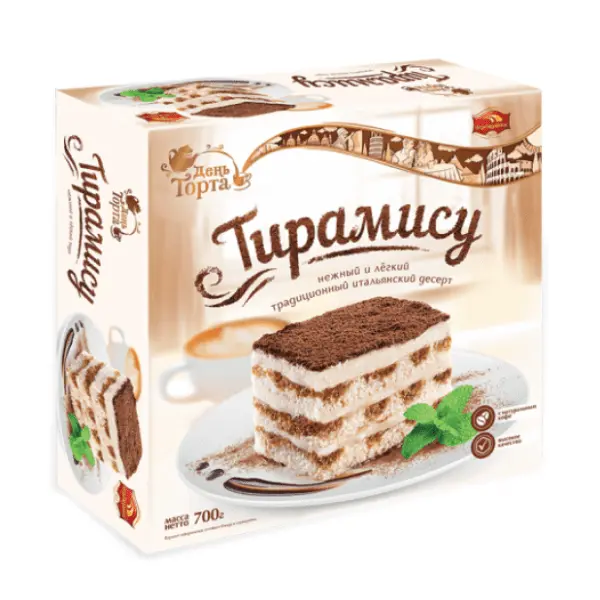DEN TORTA Tiramisu trajni kolač 700g 0