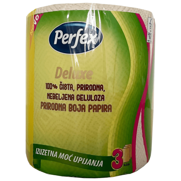 Ubrus PERFEX Deluxe prirodna boja 3sloja 1kom 0