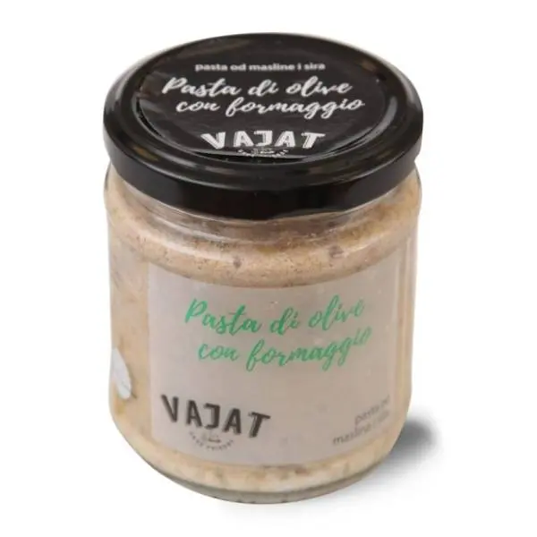 VAJAT pasta od zelenih maslina 212g 0