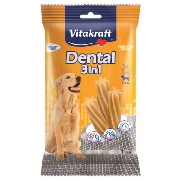 VITAKRAFT Dental poslastica za pse 3u1 180g 0