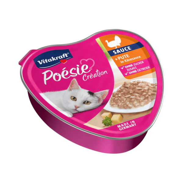 VITAKRAFT Poesie creation poslastica za mačke ćuretina sir 85g 0