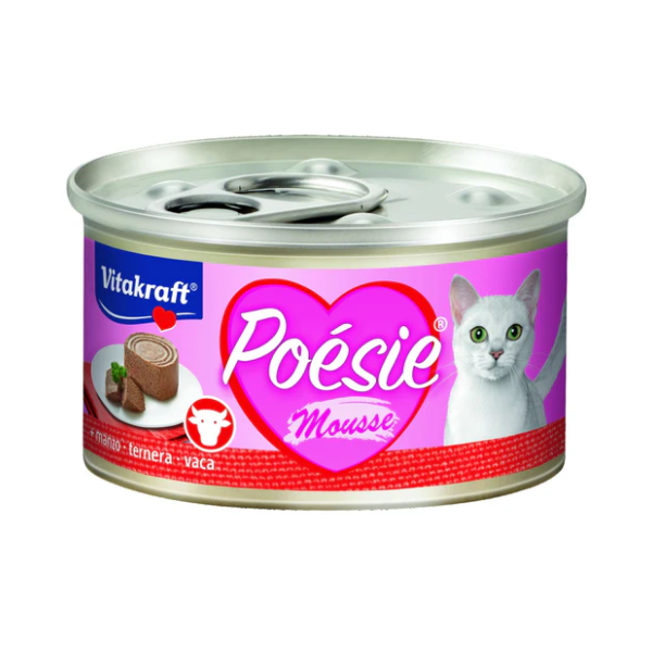 VITAKRAFT Poesie mousse poslastica za mačke govedina 85g 0