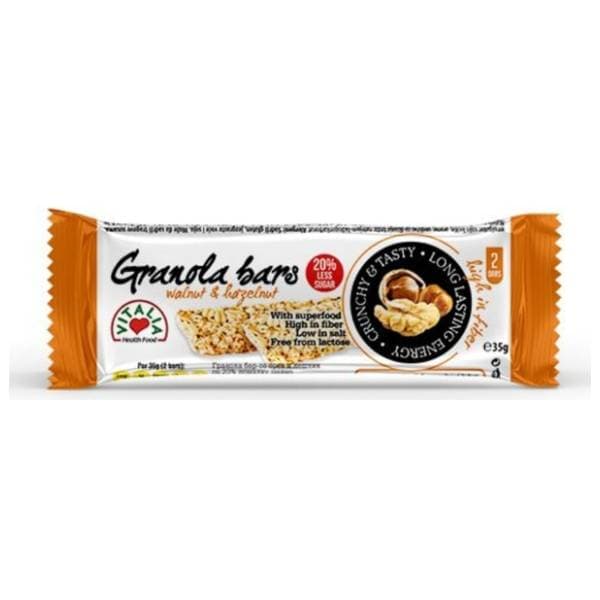 VITALIA Granola bar orah i lešnik 35g 0