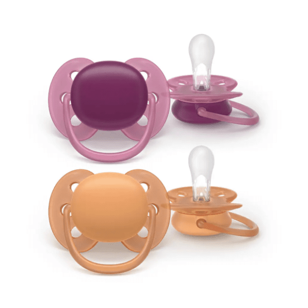 AVENT varalica Soft (18m+) narandžasta i lila 2kom 0
